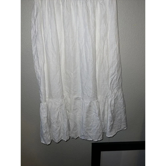 NWT Knox Rose Dress Sz M Womens White Lightweight Bohemian Tunic Dress - Picture 11 of 11